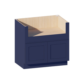 Navy Blue - 36"W Farmhouse Sink Base Cabinet