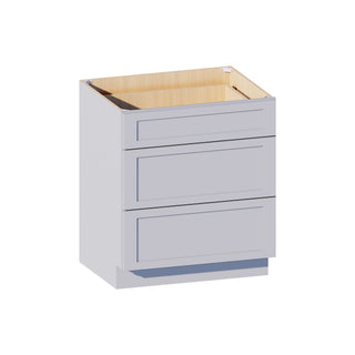 Dove Gray - 30"W Drawer Base Cabinet