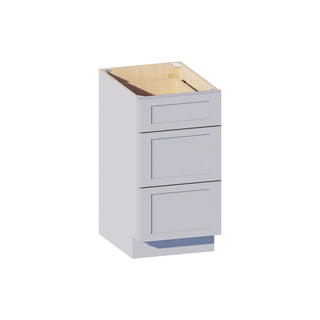 Dove Gray - 18"W Vanity Drawer Base Cabinet