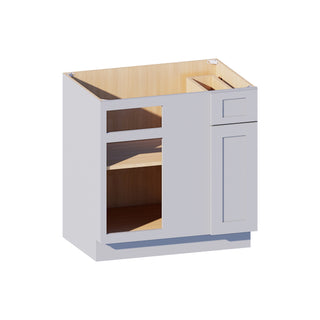 Dove Gray - 33"W Blind Corner Base Cabinet