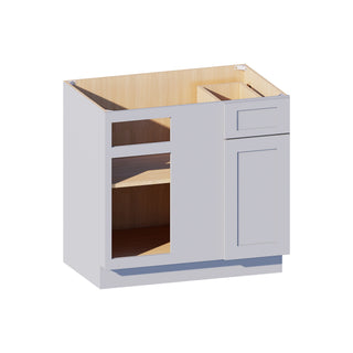 Dove Gray - 36"W Blind Corner Base Cabinet