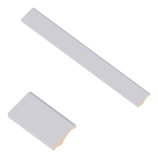 Dove Gray - 3-5/8"W × 96"L Decorative Molding