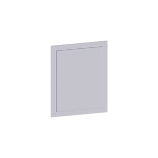 Dove Gray - 23-1/2"W × 29"L Base Decorative Door Panel