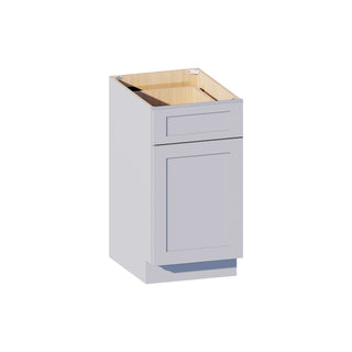 Dove Gray - 18"W Trash Pull-Out Base Cabinet