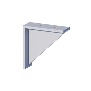 Dove Gray - 9"W × 9"L Corbel