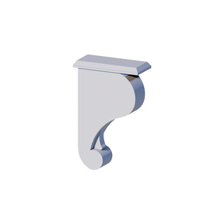 Dove Gray - 5-7/8"W × 13-1/16"L Corbel