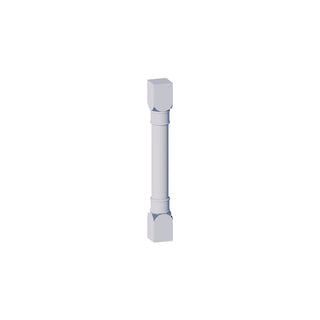 Dove Gray - 3"W × 34-1/2"L Classic Decorative Leg