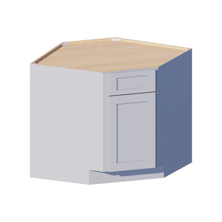 Dove Gray - 36"W Corner Sink Base Cabinet