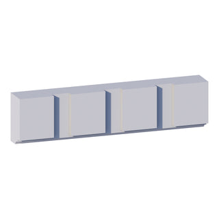 Dove Gray - 3/8"W × 96"L Dentil Molding