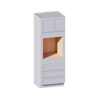 Dove Gray - 30"W × 84"H Tall Oven Cabinet