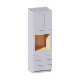 Dove Gray - 30"W × 90"H Tall Oven Cabinet