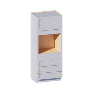 Dove Gray - 33"W × 84"H Tall Oven Cabinet
