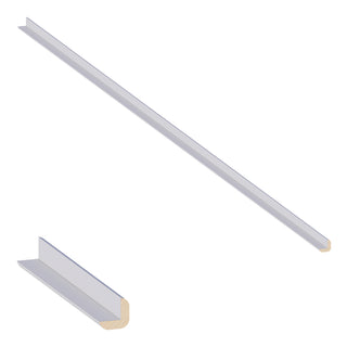 Dove Gray - 3/4"W × 96"L Outside Corner Molding