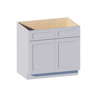Dove Gray - 36"W Sink Base Cabinet