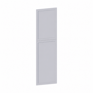Gris Paloma - Panel decorativo alto para puerta de 23-1/2"W × 78-1/2"L