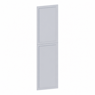 Gris Paloma - Panel de puerta decorativo alto de 23-1/2" An. × 90-1/2" L