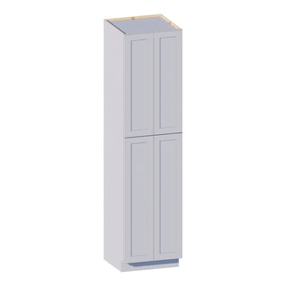 Dove Gray - 24"W × 96"H Tall Pantry Cabinet
