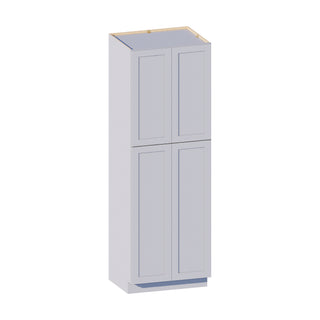 Dove Gray - 30"W × 90"H Tall Pantry Cabinet