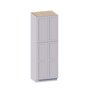 Dove Gray - 30"W × 90"H Tall Pantry Cabinet