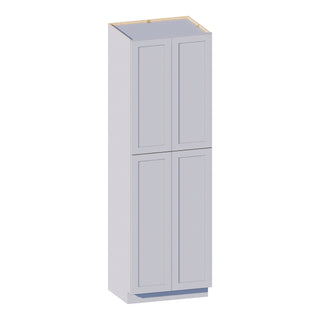 Dove Gray - 30"W × 96"H Tall Pantry Cabinet