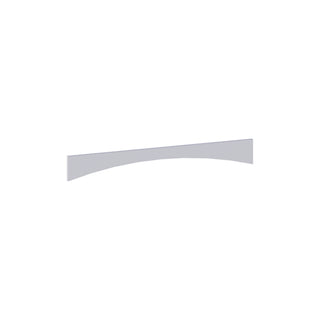 Dove Gray - 6"W × 42"L Arched Valance