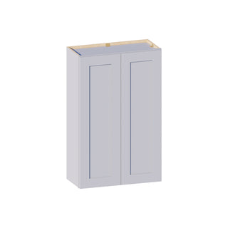 Dove Gray - 27"W × 42"H Standard Wall Cabinet