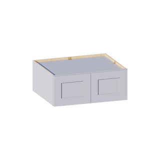 Dove Gray - 30"W × 12"H Deep (24") Wall Bridge Cabinet