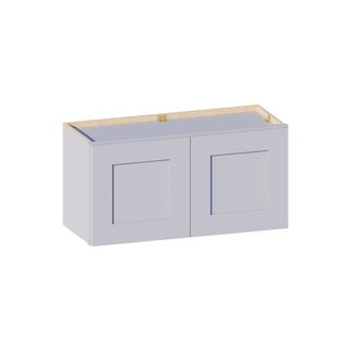 Dove Gray - 30"W × 15"H Standard Wall Cabinet