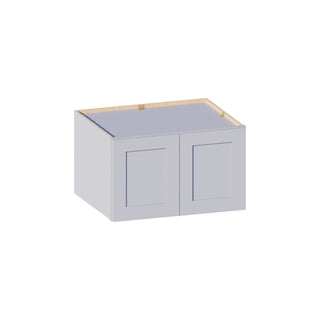 Dove Gray - 30"W × 18"H Deep (24") Wall Bridge Cabinet