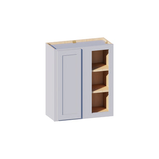 Dove Gray - 24"W × 30"H Blind Corner Wall Cabinet