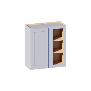 Dove Gray - 27"W × 30"H Blind Corner Wall Cabinet