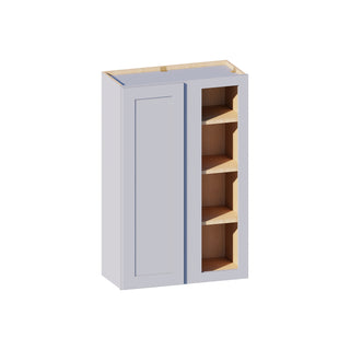Dove Gray - 27"W × 42"H Blind Corner Wall Cabinet