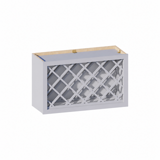 Gris Paloma - Gabinete de pared para vinos de 30"An. × 18"Al.