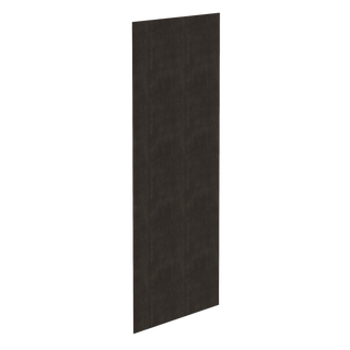 HG-BP48x96-1/4: Dark Gray Shaker 48"W x 96"H x 1/4"D Base End Skin Panel