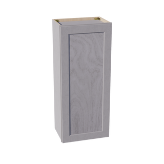 HLG-W1842: Light Gray Shaker 18"W x 42"H 1 Door & 3 Shelves Standard Wall Cabinet