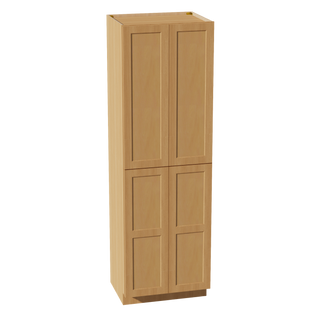 HT-TP3096: Timber Wood Shaker 30"W x 96"H x 24"D 2 Doors & 6 Shelves Tall Shelf Pantry Cabinets