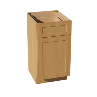 HT-VB1821: Timber Wood Shaker 18"W x 34-1/2"H x 21"D 1 Door & 1 Drawer Single Door Vanity Base Cabinets