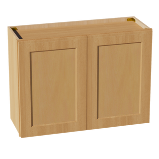 HT-W3324: Timber Wood Shaker 33"W x 24"H 2 Doors Standard Wall Bridge Cabinet