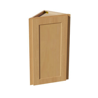 HT-WAE1230: Timber Wood Shaker 12"W x 30"H x 12"D 1 Door & 2 Shelves Wall Angle End Cabinet