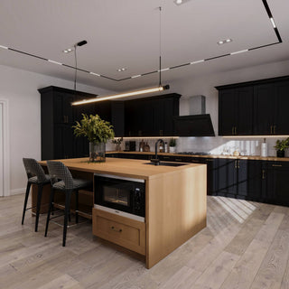 Iron Black - 18"W × 48"H Wall Tower Cabinet