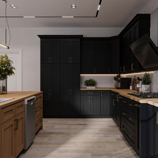 Iron Black - 36"W Blind Corner Base Cabinet