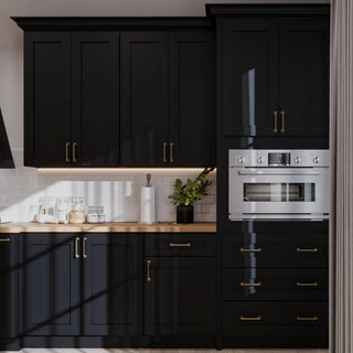 Iron Black - 18"W × 60"H Wall Tower Cabinet