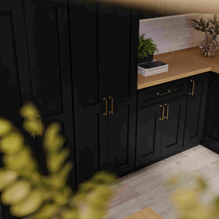 Iron Black - 18"W × 48"H Wall Tower Cabinet