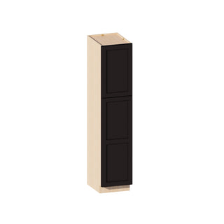 Negro Hierro - Gabinete de Despensa Alto de 18"W × 84"H