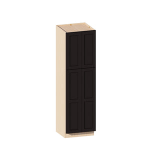 Negro Hierro - Gabinete de Despensa Alto de 24"An. × 84"Al.