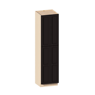 Negro Hierro - Gabinete de Despensa Alto de 24"An. × 96"Al.