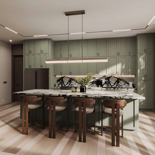 Sage Breeze Shaker 10x10 Kitchen