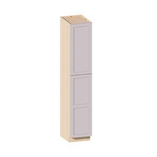 Gris Lunar - Gabinete de despensa alto de 45.72 cm de ancho x 243.84 cm de alto