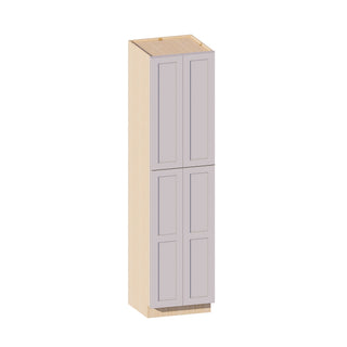 Gris Lunar - Gabinete de despensa alto de 24" ancho x 96" alto