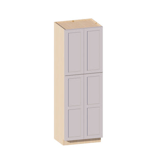 Gris Lunar - Gabinete de despensa alto de 76.2 cm de ancho × 228.6 cm de alto
